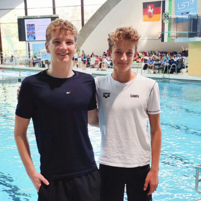 Schwimmer-Duo holt 10 Medaillen bei LM