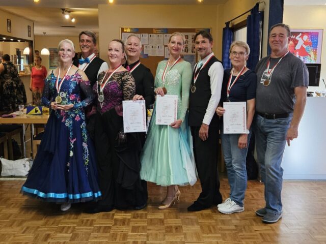 Siegerehrung Landesmeisterschaft Masters II C Standard